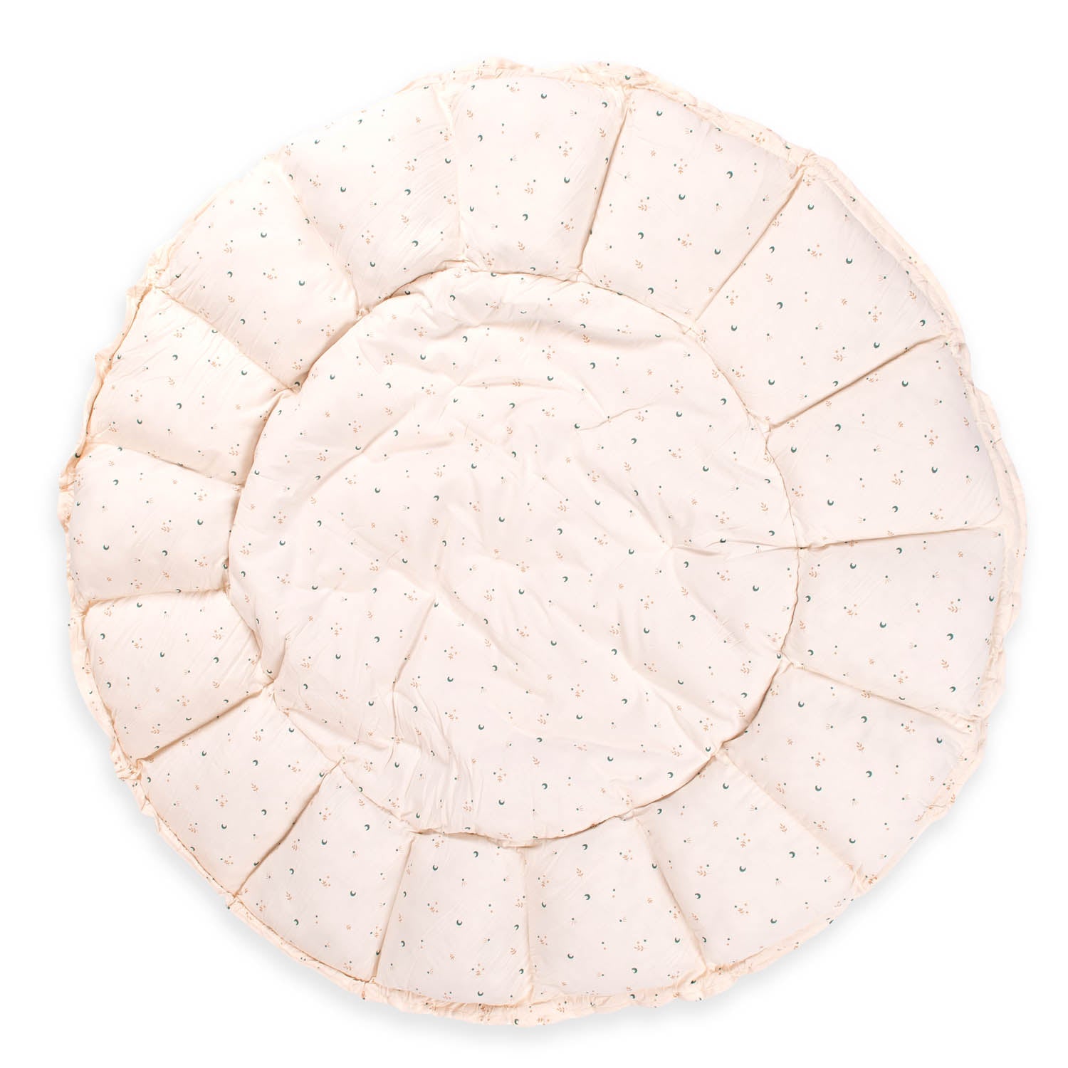 Bloom moon organic babymat, open