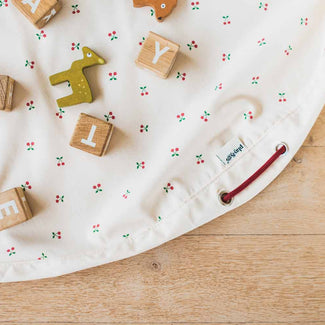 speelkleed & opbergzak - cherry cherry