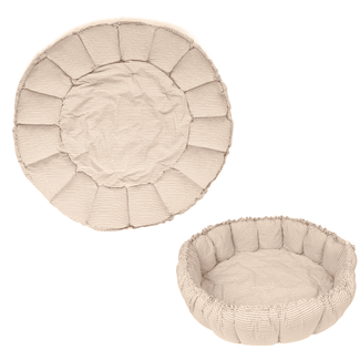 Bloom Stripes Blue Organic Cotton Babymat