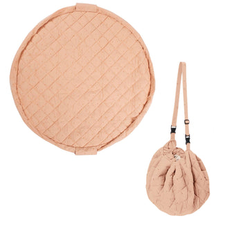 organic babyspeelkleed & reistas - fleuri