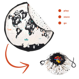 Worldmap/Stars Opbergzak - Speelmat