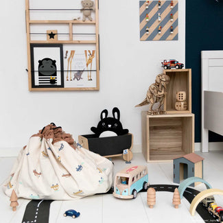 speelkleed & opbergzak - big cars