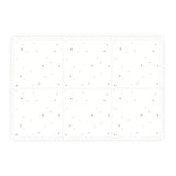 EEVAA worldmap puzzlemat, back side print icons, edges