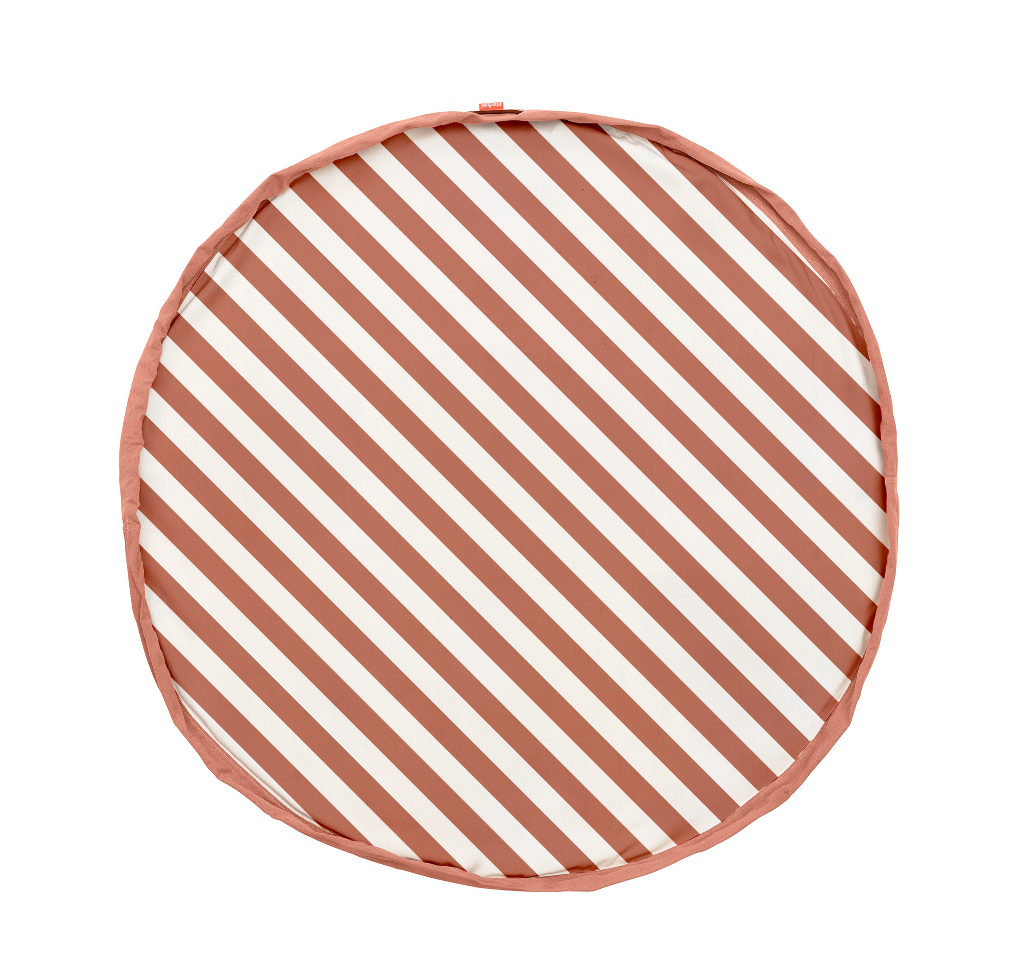 speelkleed & opbergzak - stripes brown