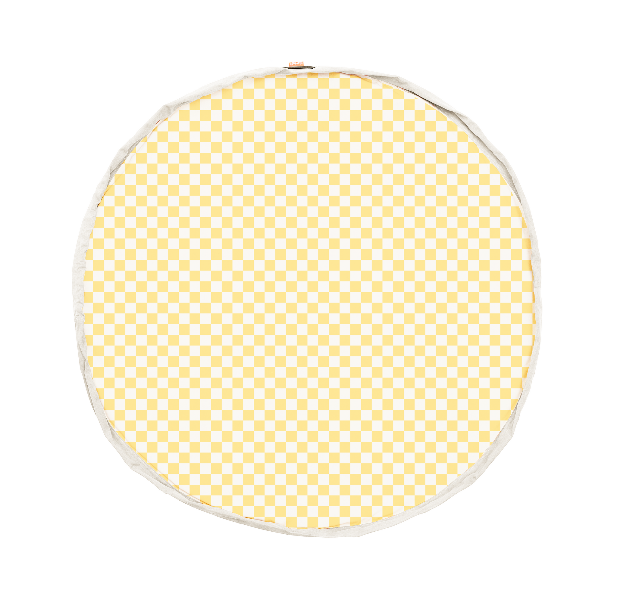 speelkleed & opbergzak - vichy yellow