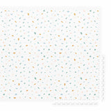 detail picture of EEVAA village/terrazzo foam puzzle mat, backside with detail of edges