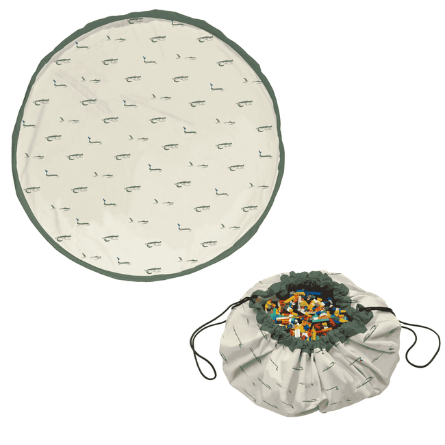 speelkleed & opbergzak - croco