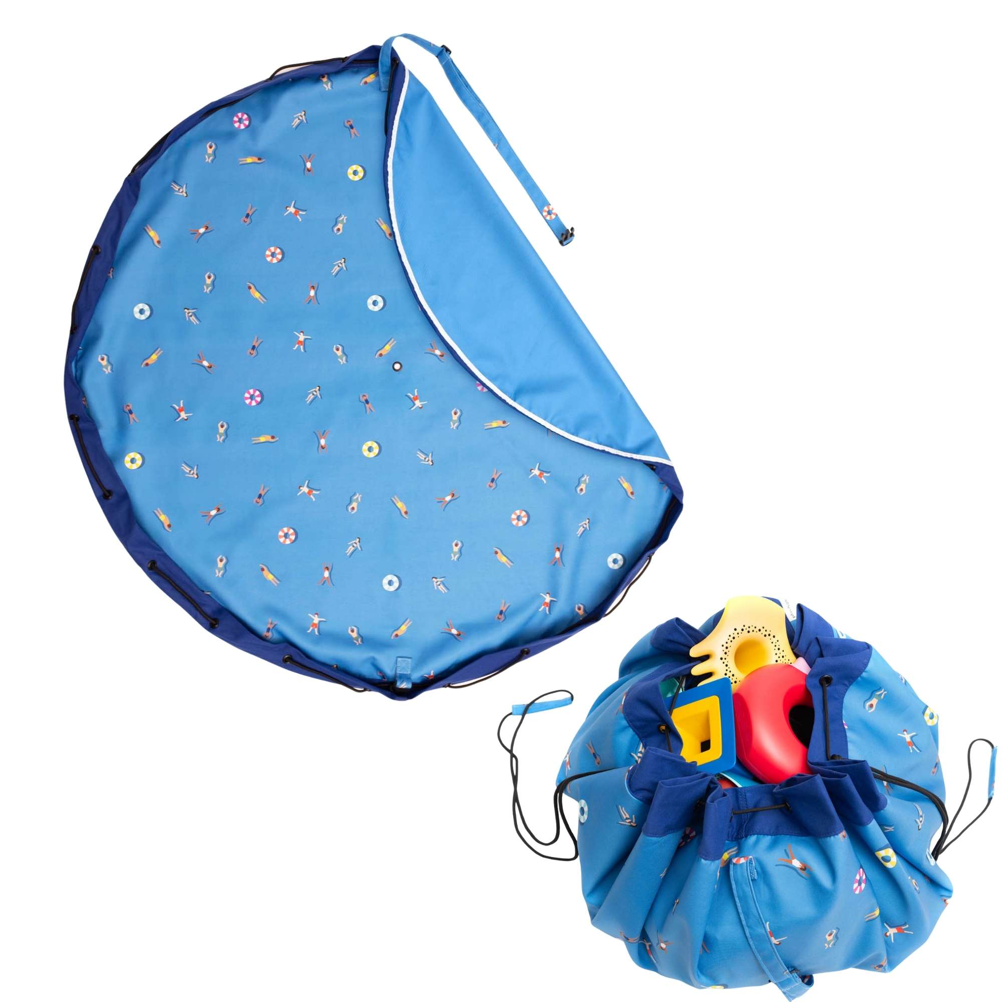 outdoor speelkleed & opbergzak - swim fun