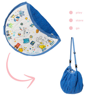 soft babymat & bag - Moulin Roty Puce&Pilou