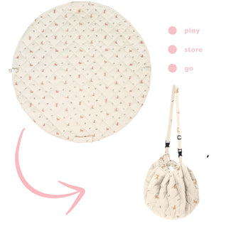 Rabbit Organic Cotton Babymat - Opbergzak