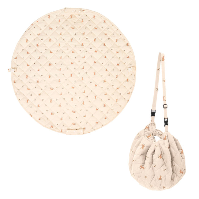 organic babyspeelkleed & reistas - rabbit