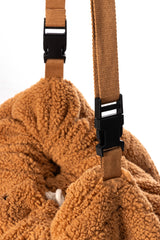 noomad soft teddy brown, closing system
