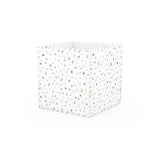 alphabet/terrazzo puzzlemat, box made in terrazzo print