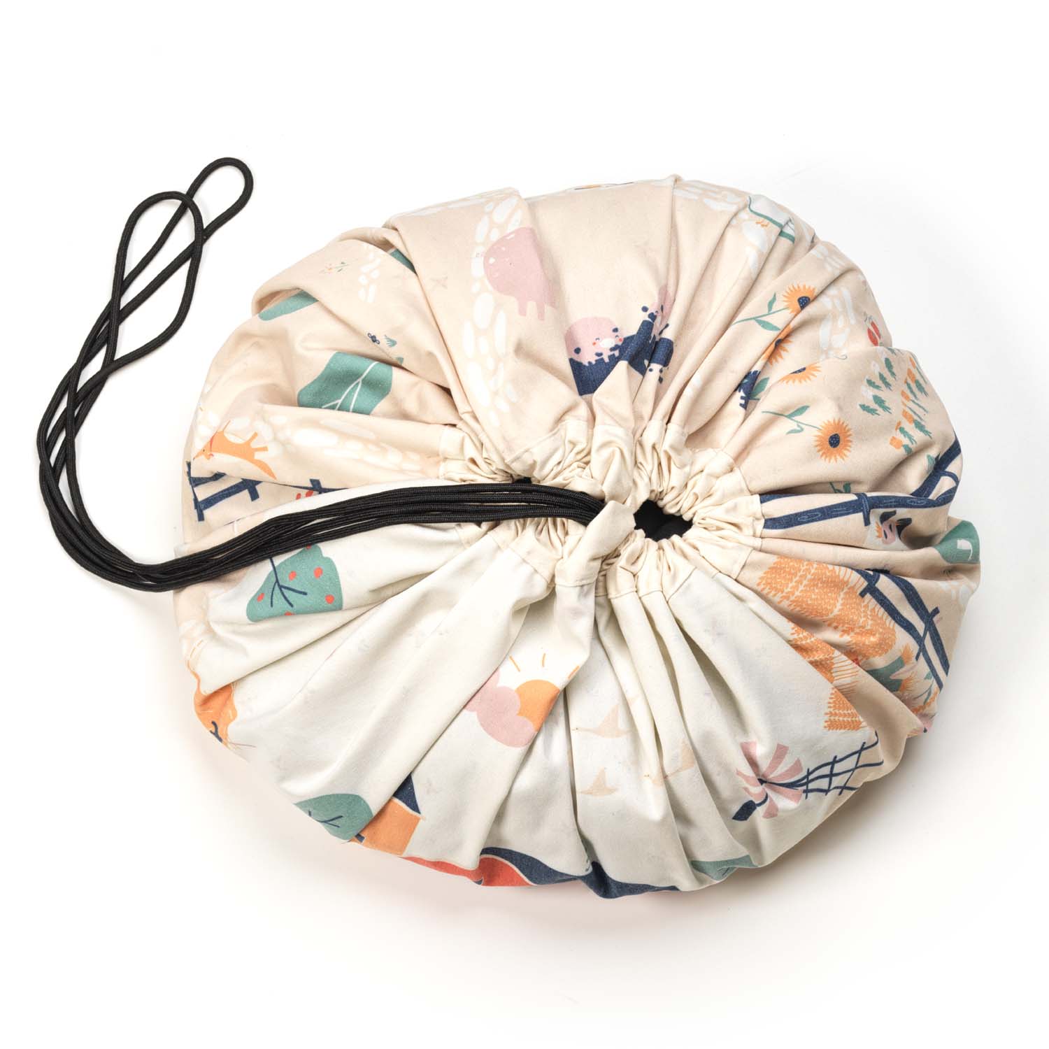 farm storage bag, closed bag, farm print