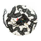 Roadmap/Thunderbolt Toy Storage Bag, closed